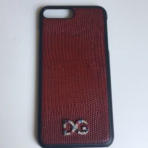 New D&G iPhone 7Plus case in iguana print